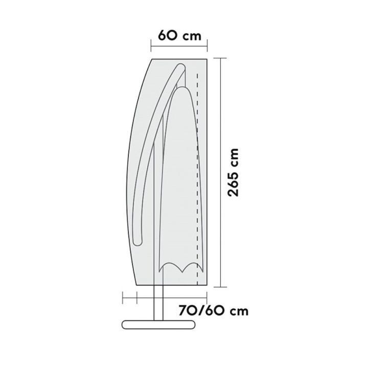 Aurinkovarjon suoja Sensum 450 cm