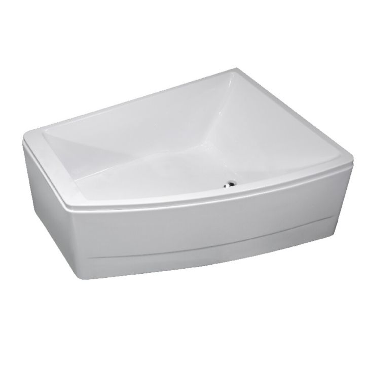 Kylpyamme Camargue Värmland oikea valkoinen 160 x 120 x 65 cm