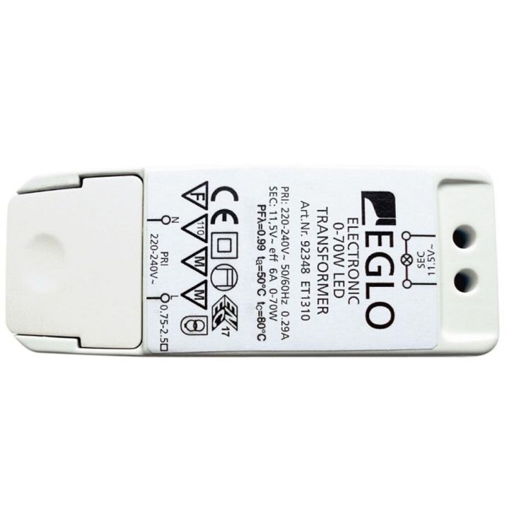 Muuntaja Eglo 0-70 W / 0-40 W