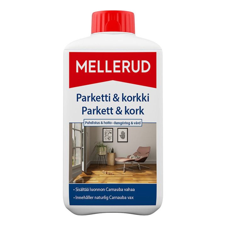 Parketti & korkki Puhdistus & hoito Mellerud 1 l