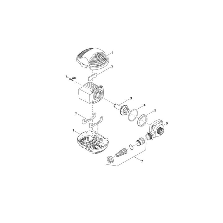 Suihkulähdepumppu Neptun NCTP-O 5000