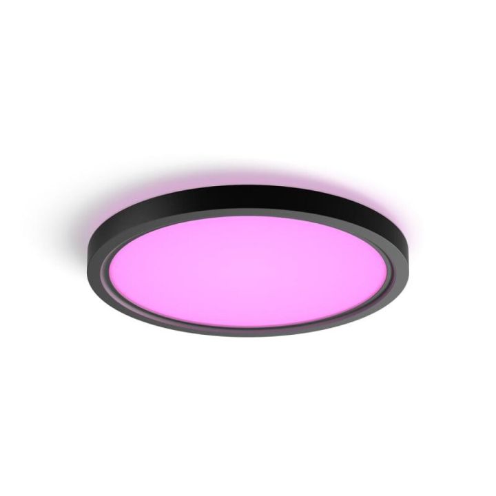 Kattovalaisin Philips Hue Tento white and color musta Ø 30 cm