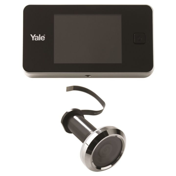 Digitaalinen Ovisilmä Yale Doorman Hopea
