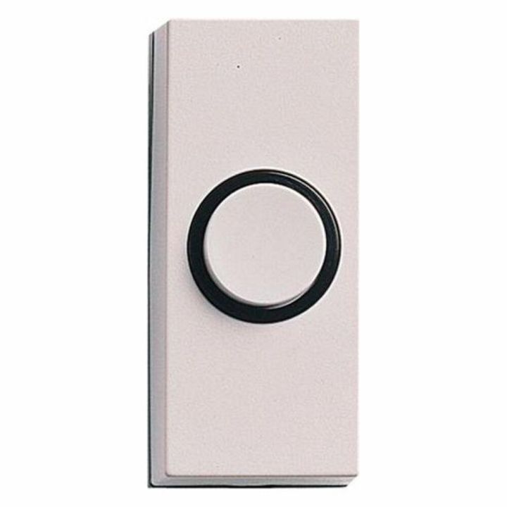 Ovikellon Painike Honeywell Sesame D814 Valko-musta