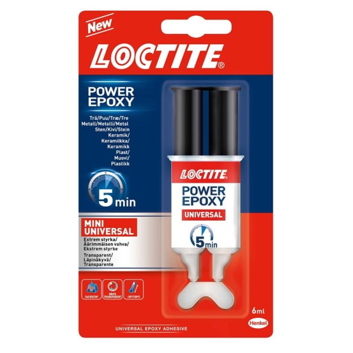 Epoksiliima Loctite Power Epoxy Universal Mini 6 ml