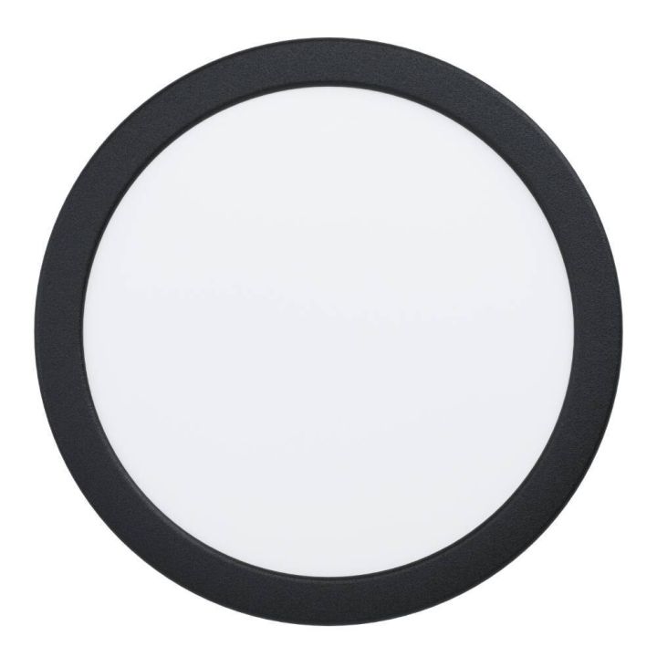 Uppospotti Eglo Fueva 5 LED Ø 216 mm Musta