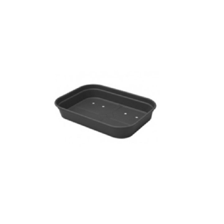 Istutusalusta Elho Green Basics M musta 36 x 26 x 6,3 cm