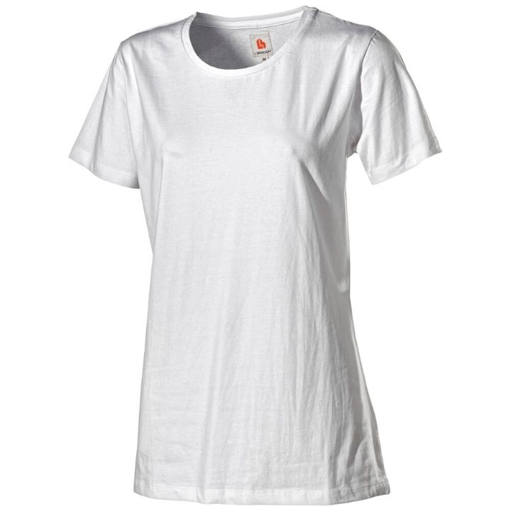 Naisten T-paita L.Brador 6014B Valkoinen