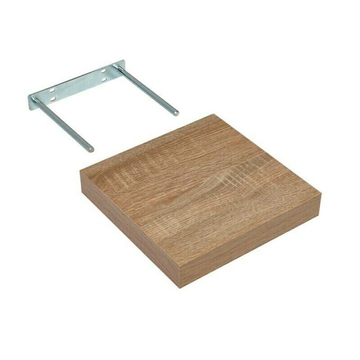 Seinähylly Regalux tammi 3,8 x 24 x 24 cm