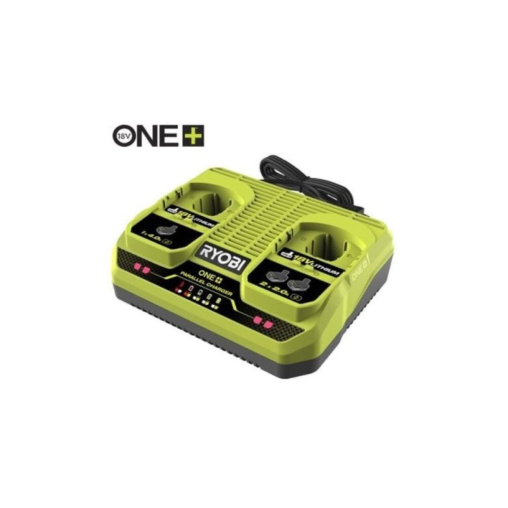 Kaksoislaturi Ryobi ONE+ RC18240
