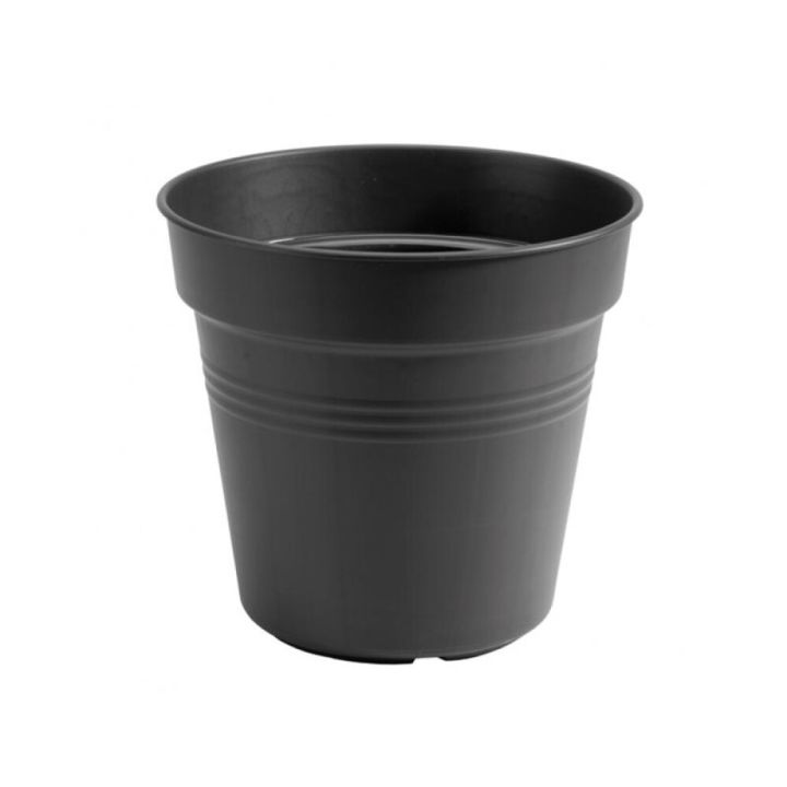 Istutusruukku Elho Green Basics musta 24 cm