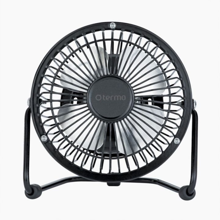 Pöytätuuletin Termo Mini Musta Ø 10 cm
