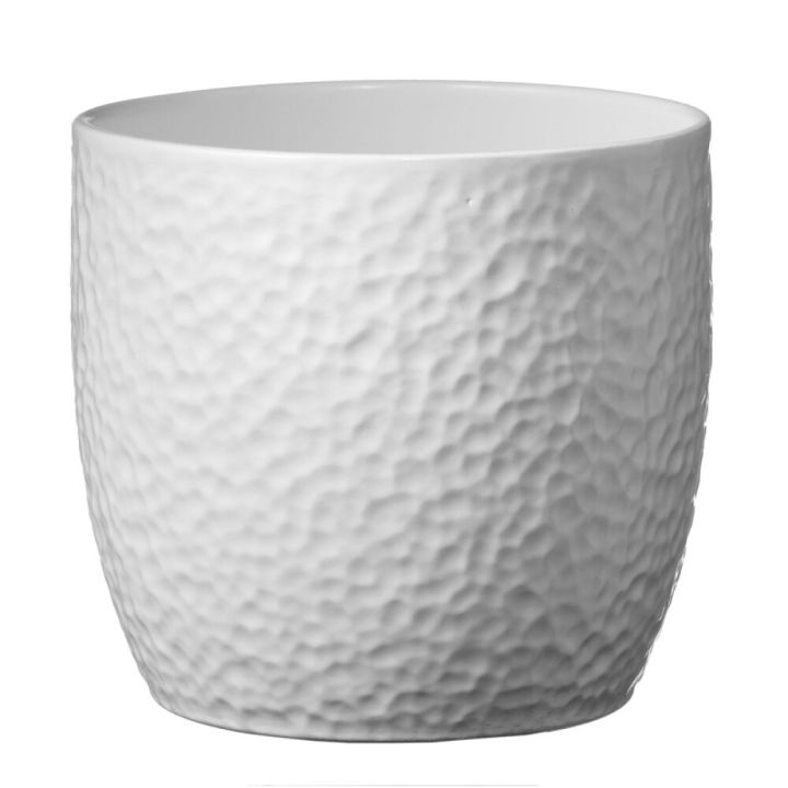 Suojaruukku Boston mattavalkoinen 16 cm