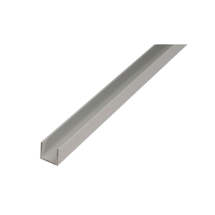U-Lista Kantoflex Alumiini 15 x 15 x 1,5 m 2 m