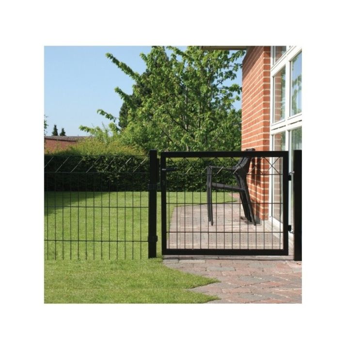 Paneeliaita setti musta 1 kpl paneeli ja 1 kpl tolppa