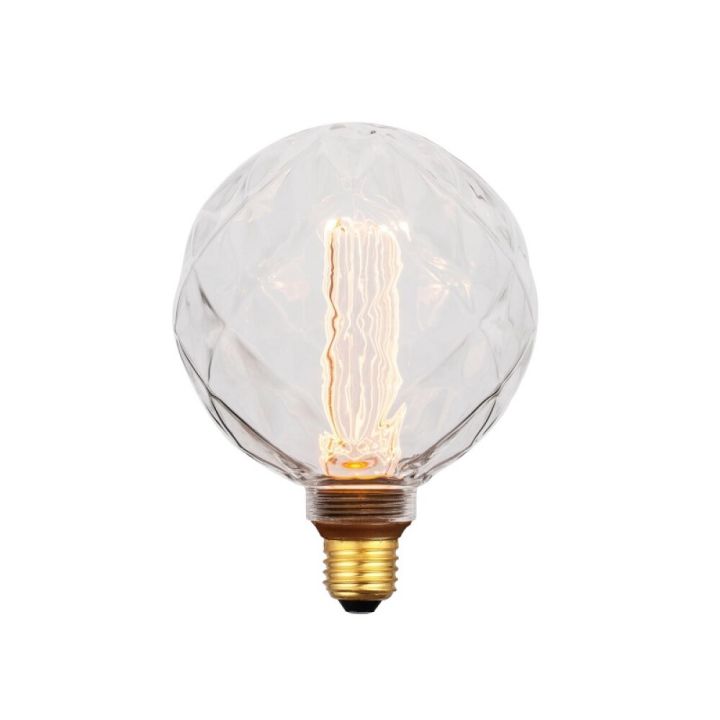 Koristelamppu LED Halo Design Facet Globe E27 5 W 1800 K