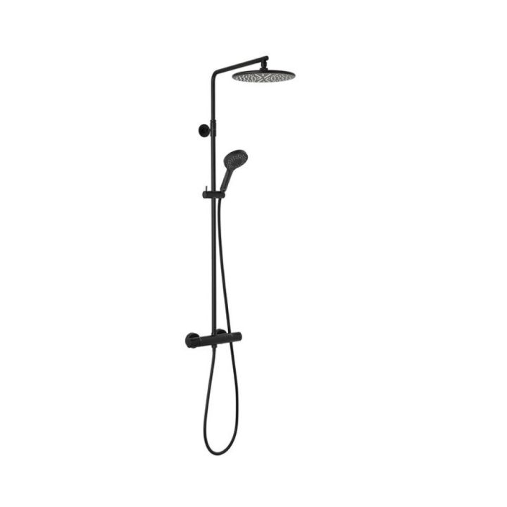 Suihkukokonaisuus Damixa Silhouet mattamusta