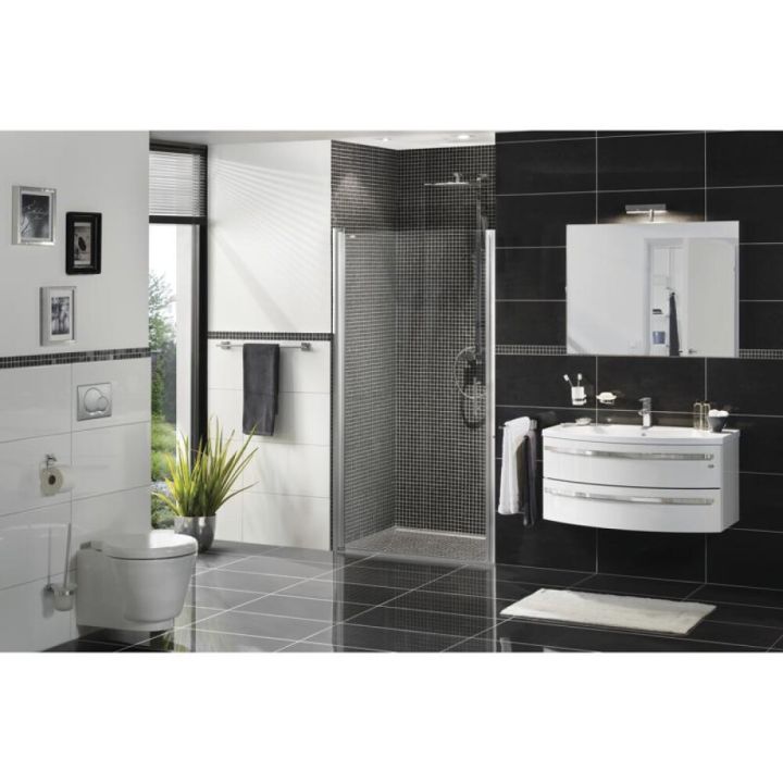 Lattialaatta Futura Rustic Musta 30 x 60 cm