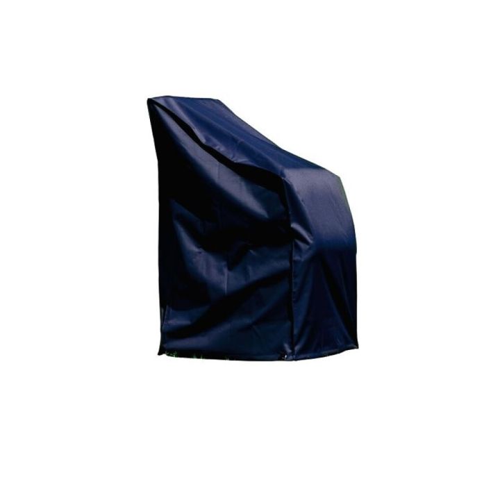 Kalustesuoja pinottaville tuoleille 65 x 65 x 150/110 cm musta