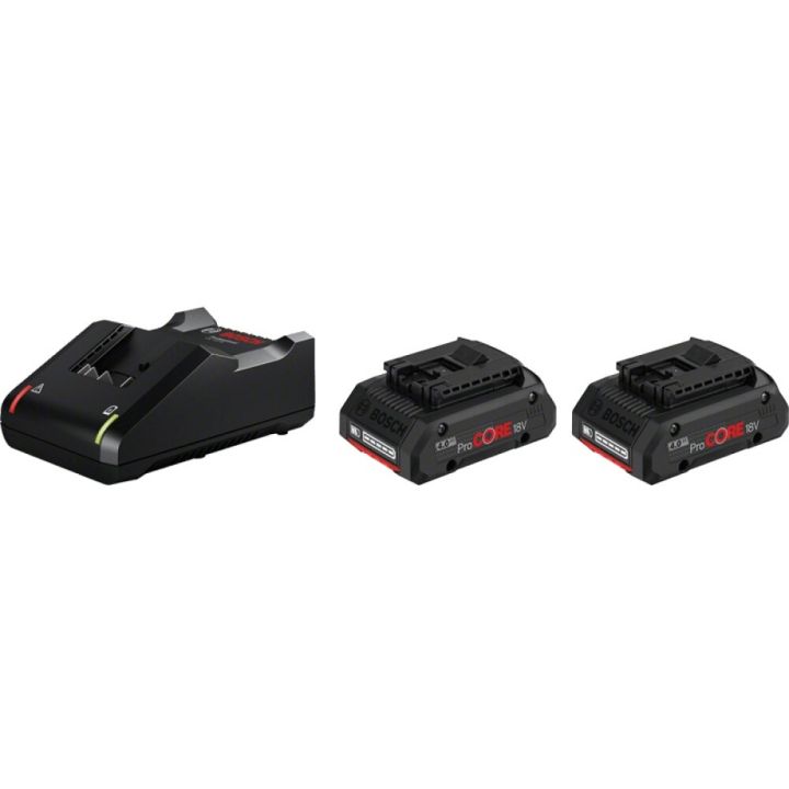 Akku-/laturipaketti Bosch ProCore 18 V 2 x 4,0 Ah
