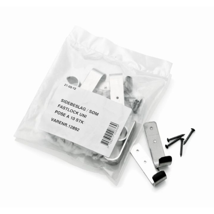 Sivukiinnike Icopal Fastlock Uni 10 kpl