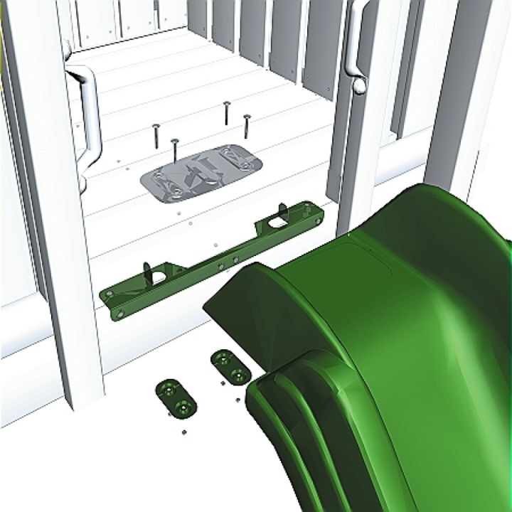 HY Land liukumäki kiinnitystarvikkeet