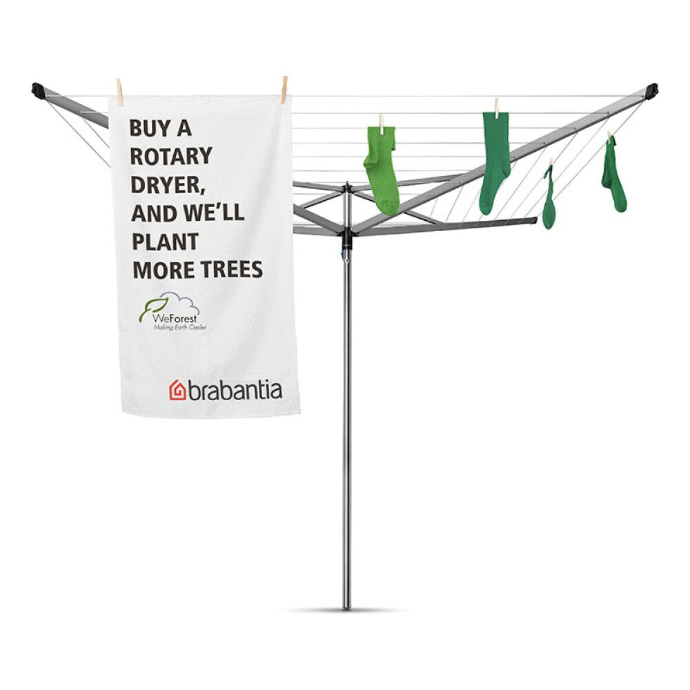 Pyykinkuivausteline Brabantia Essential 40 m