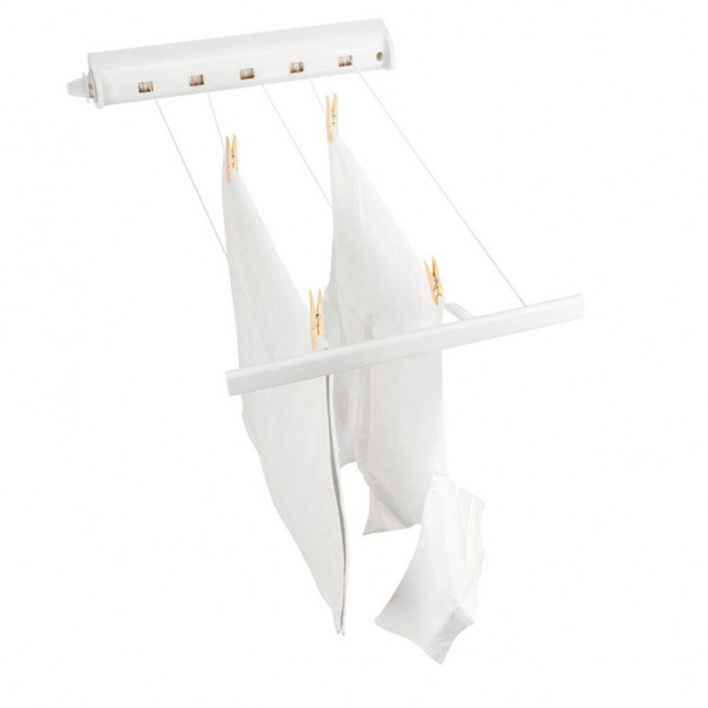 Pull-out -pyykkinaru Brabantia Valkoinen