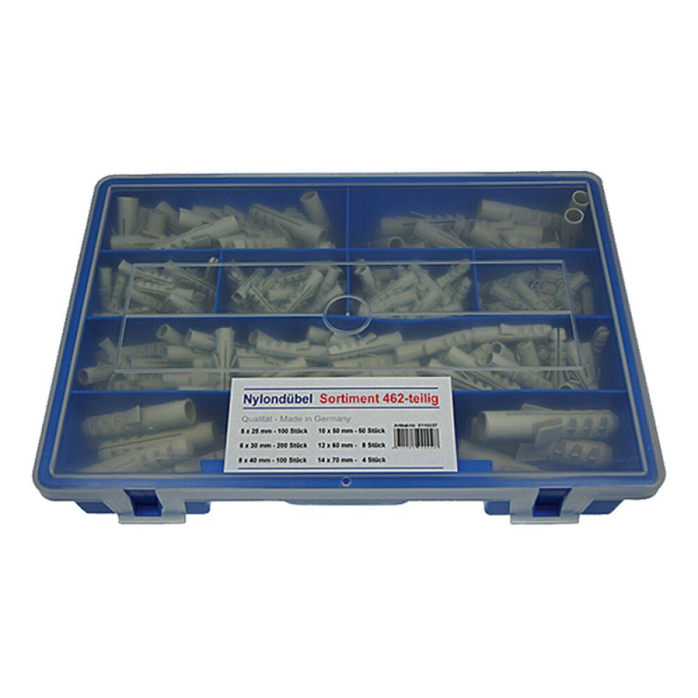 Tulppa- ja ruuvilajitelma 462-os