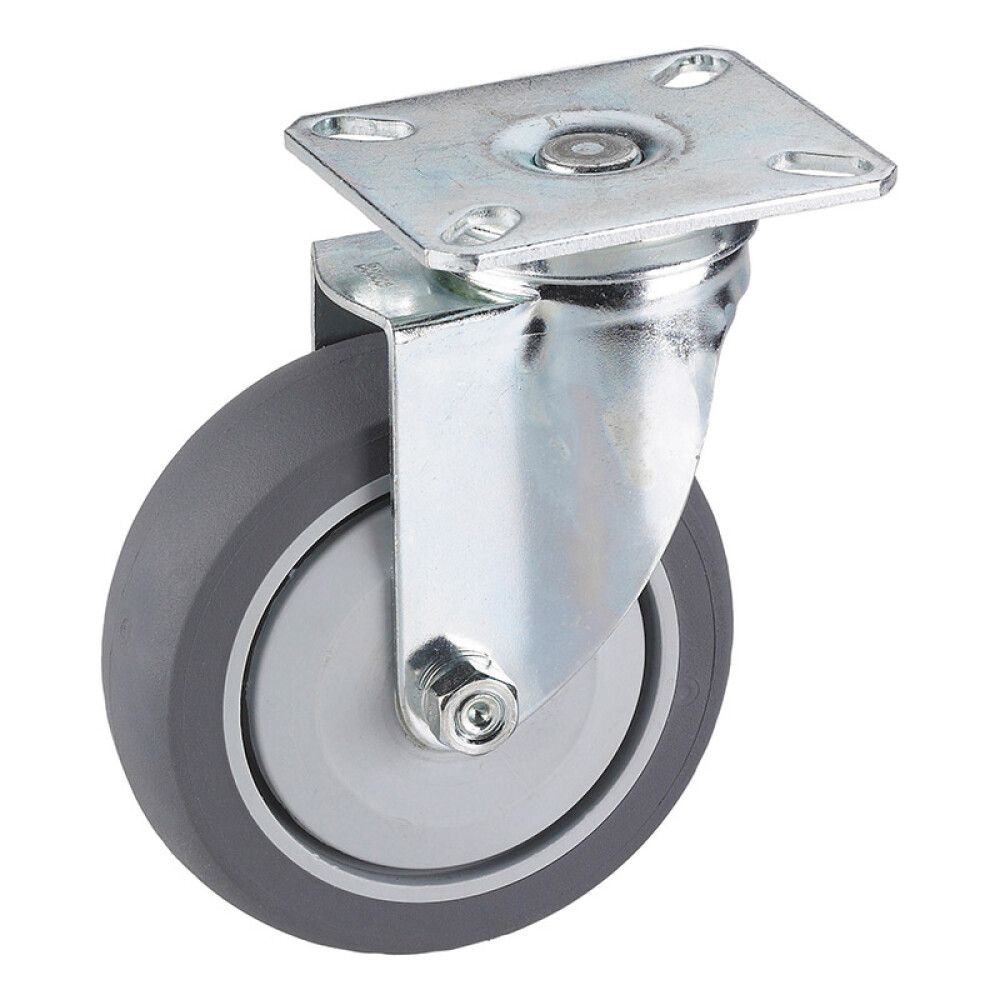 Kalustepyörä Stabilit 50 x 19 mm, levy 60 x 60 mm