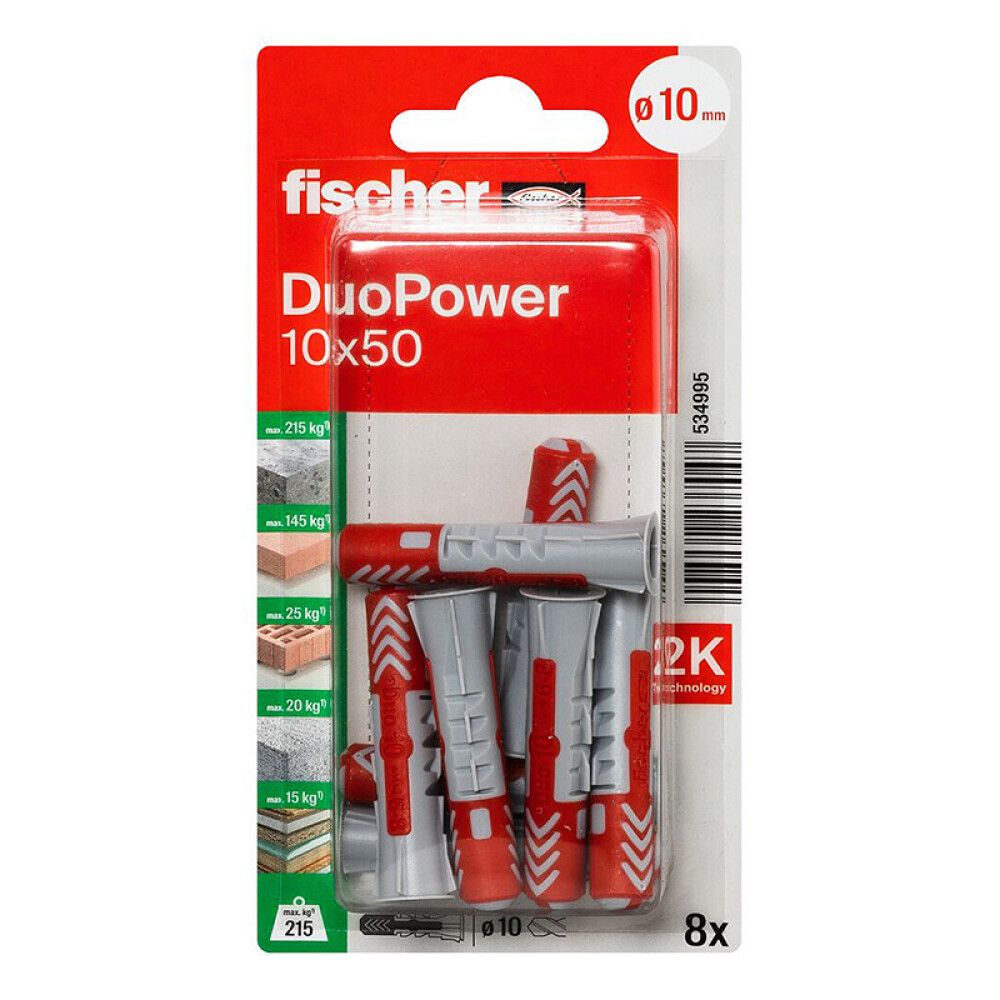 Tulppa Fischer Duopower 10 x 50 K