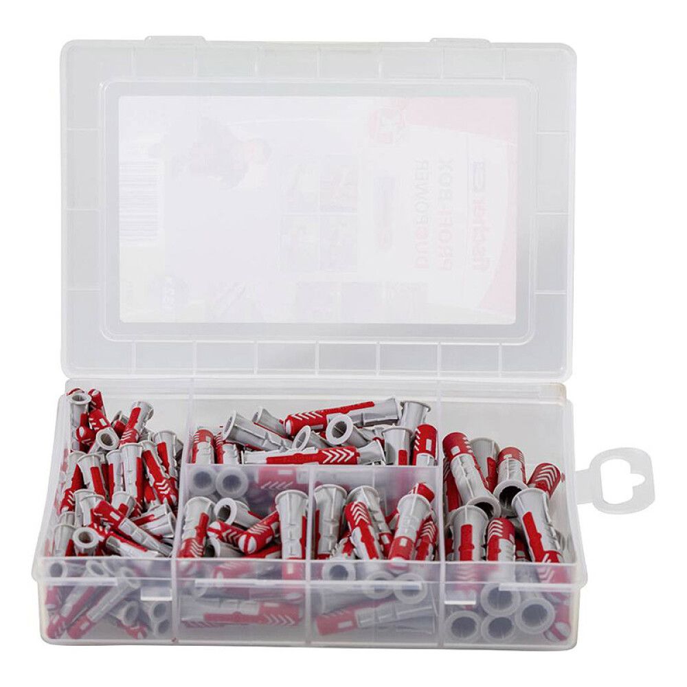 Tulppalajitelma Fischer Profi-Box DuoPower 132 kpl