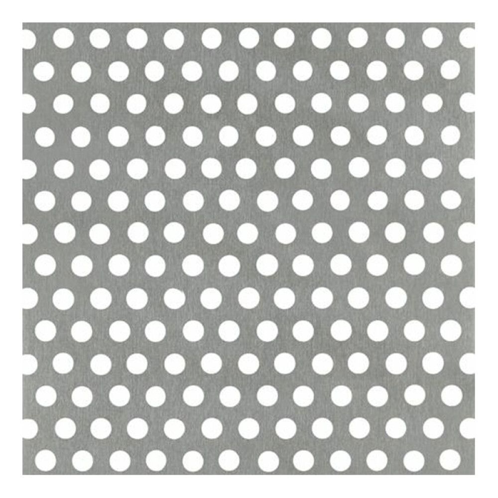 Reikäpelti Kantoflex Alumiini Anodisoitu Pyöreä Ø 2 mm 1000 mm 200 mm