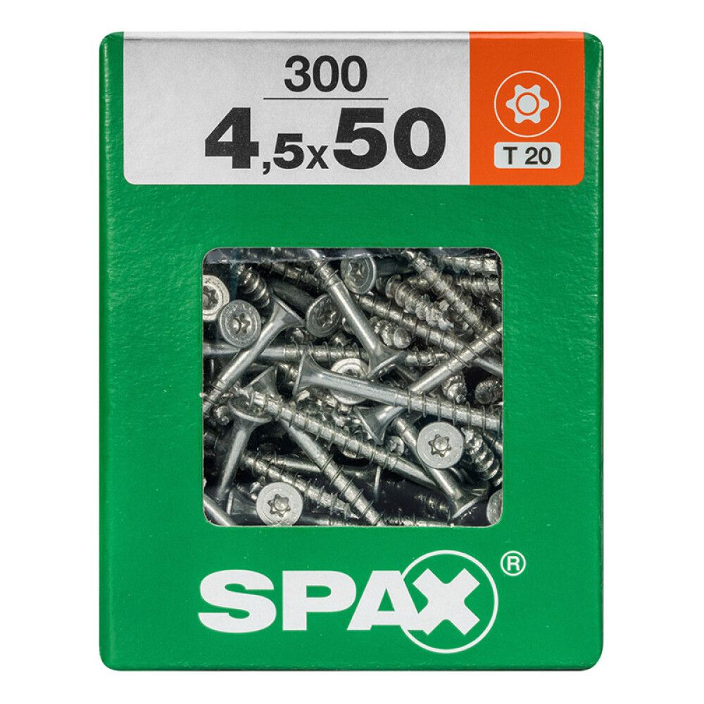 Ruuvi TRX WIROX Spax 4,5x50 XL 300 KPL