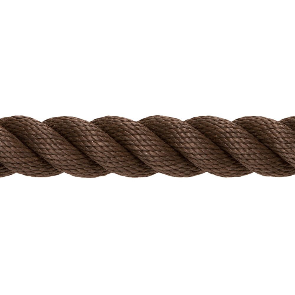 Kaideköysi Stabilit Polypropeeni Seepianruskea 30 mm (per metri)