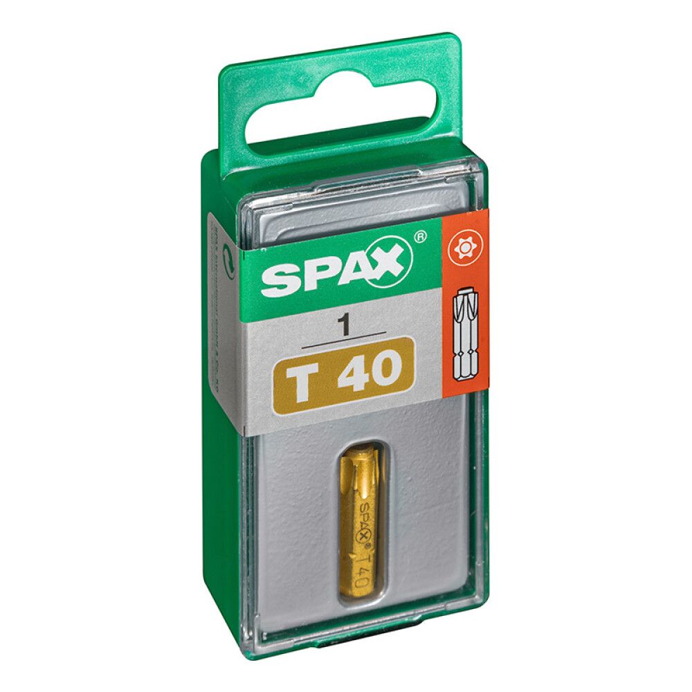 Ruuvauskärki Spax T-STAR plus T40 25 mm