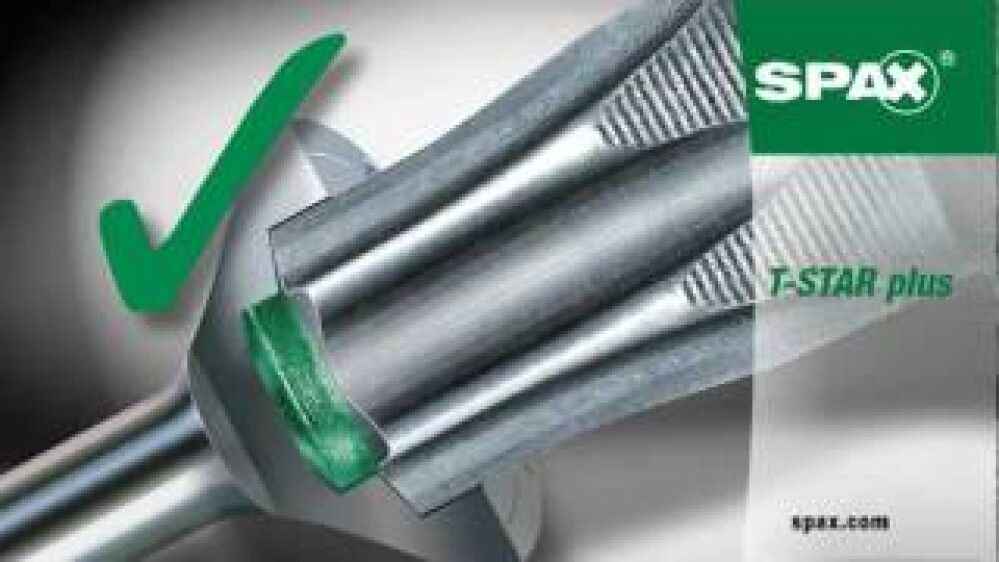 Ruuvauskärki Spax T-STAR plus T40 25 mm