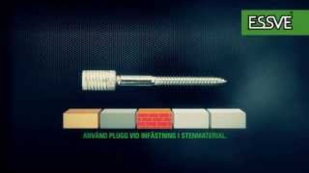 Karmiruuvipora Essve 14/5 mm DLT 5