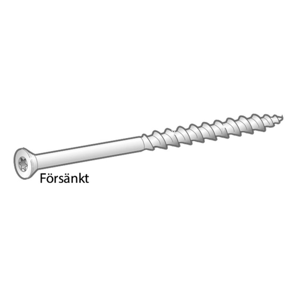 Kevytbetoniruuvi Essve I-P 8 x 130 CS(50)