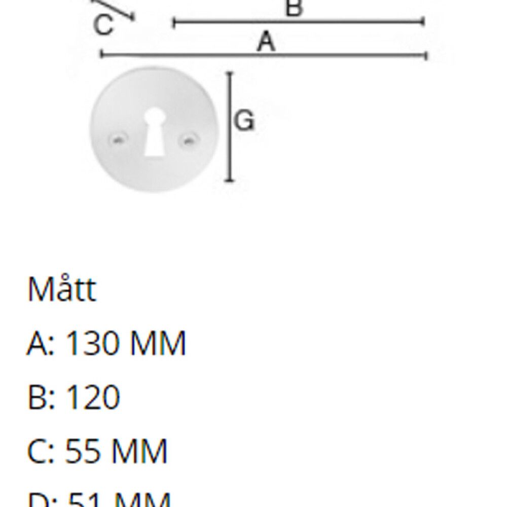 Väliovenpainike Beslagsboden B877KN Kiillotettu Kromi