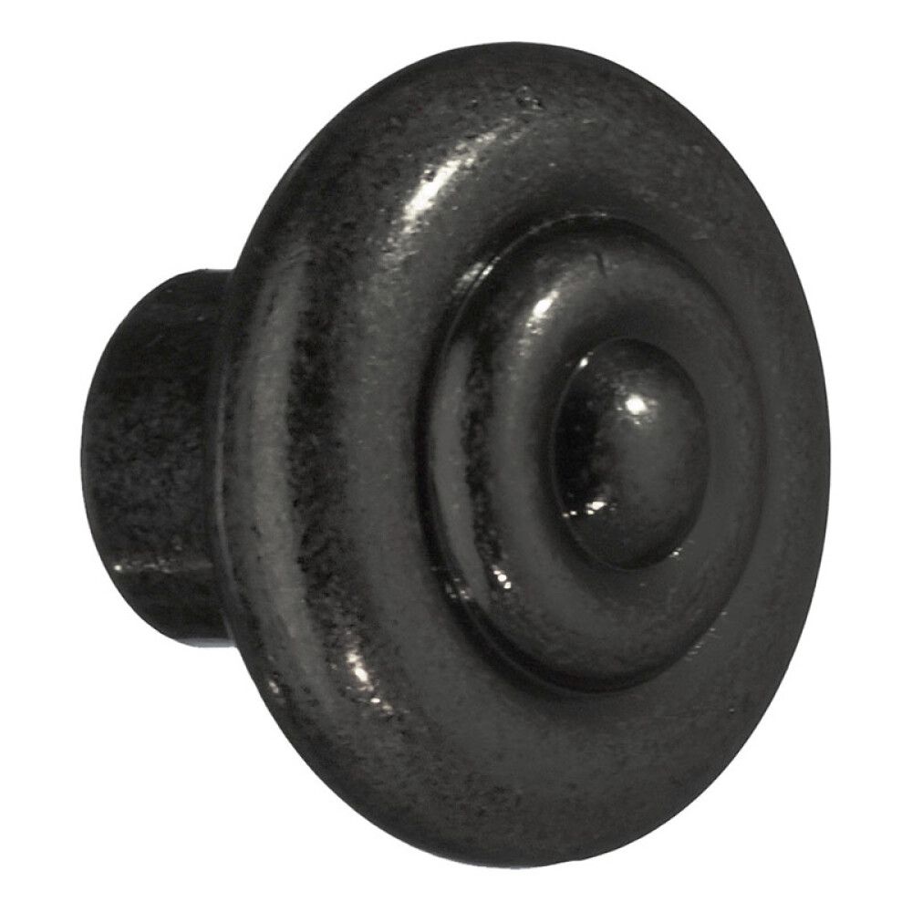 Nuppi Beslagsboden Antique BB080 32 mm Mattamusta