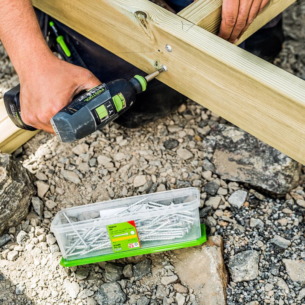 Puuruuvi Essve WAF 6 x 70 mm CS-100