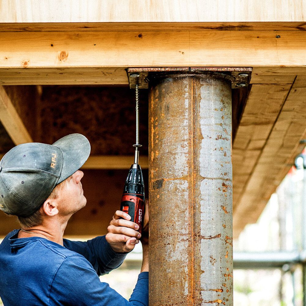 Puuruuvi Essve WAF 8 x 80 mm CS-50