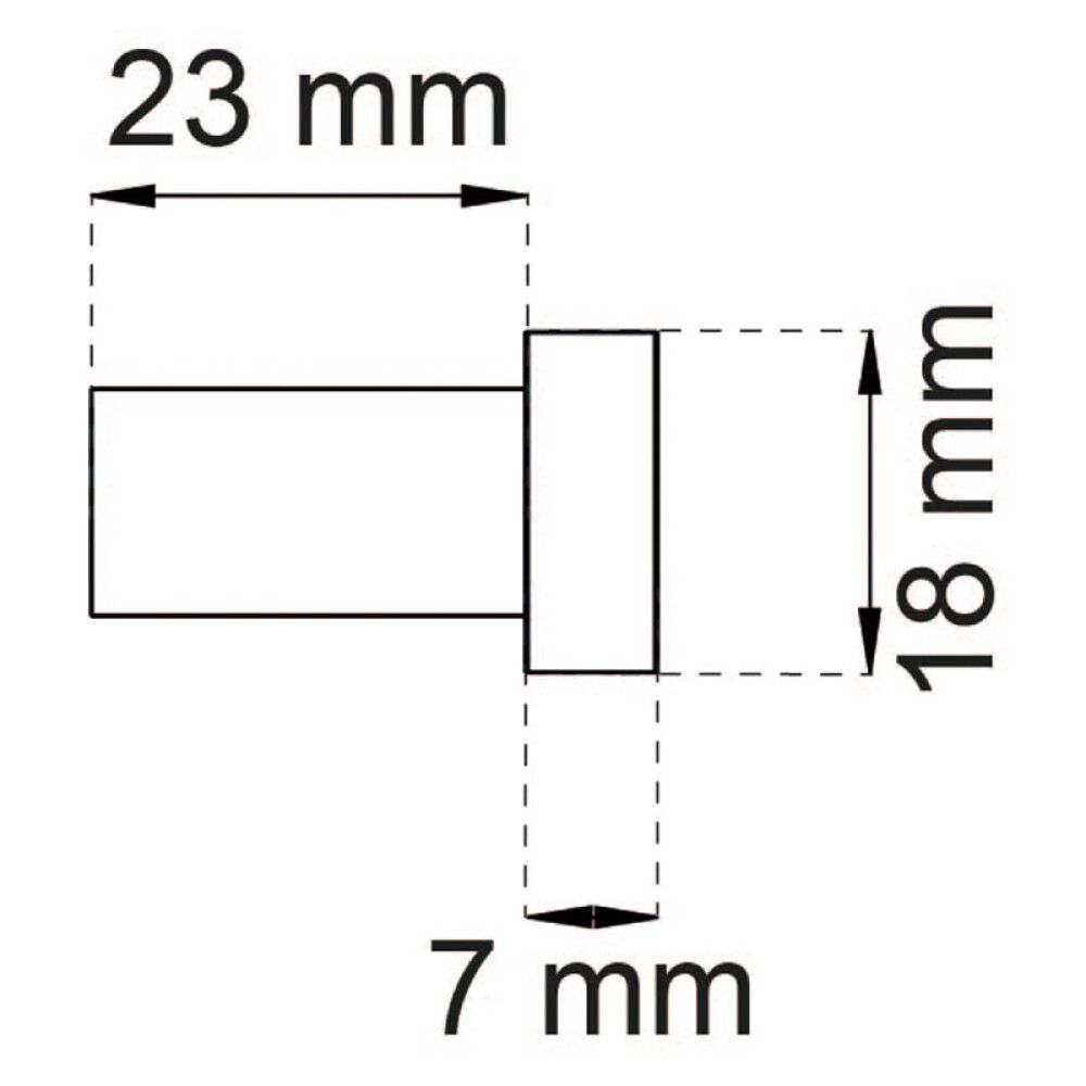 Koukku Habo 1368 RST Musta