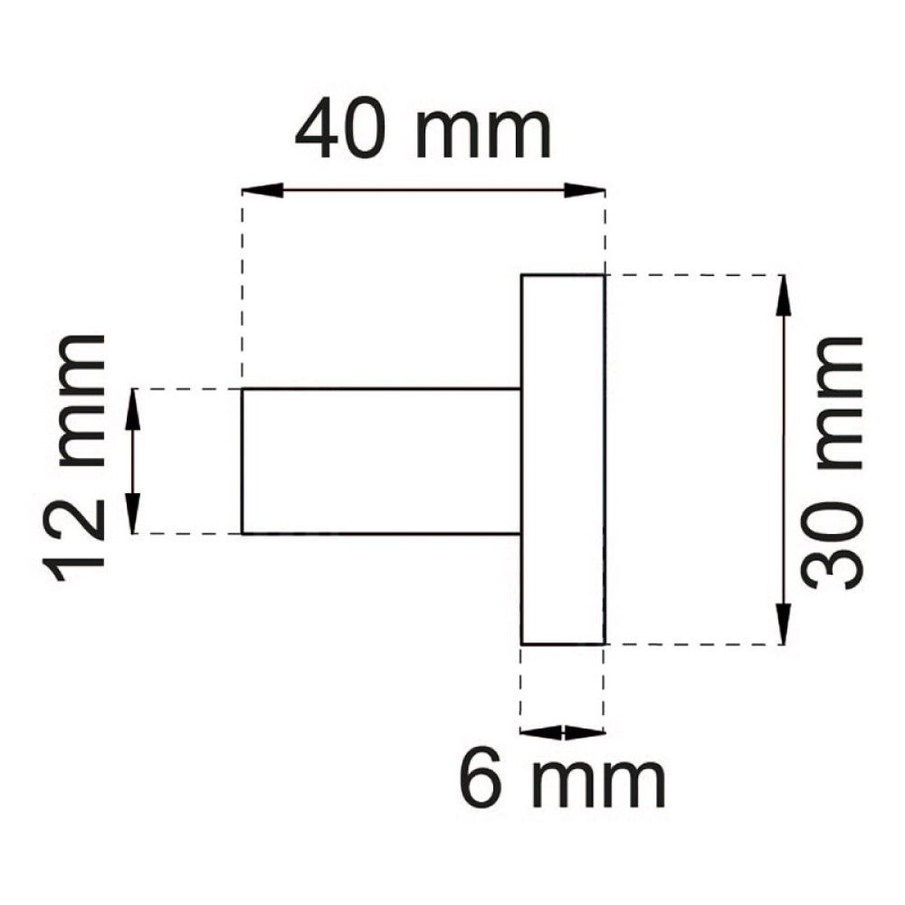 Koukku Habo 1368 XL musta