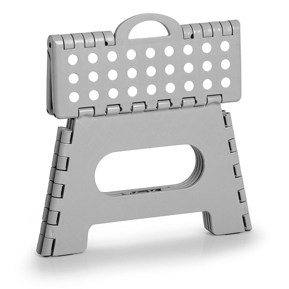 Taittojakkara Zeller 35 x 28 x 22 cm harmaa