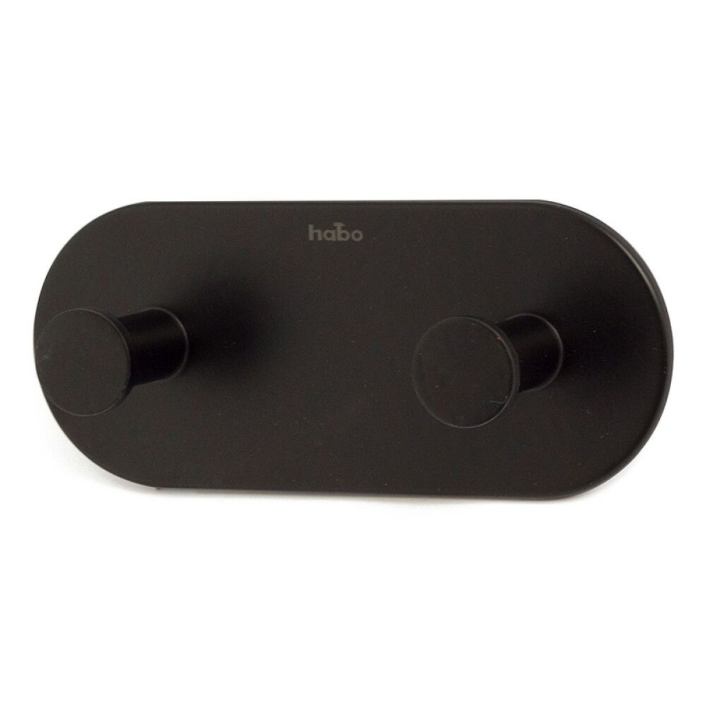 Kaksoiskoukku Habo Gentle Musta