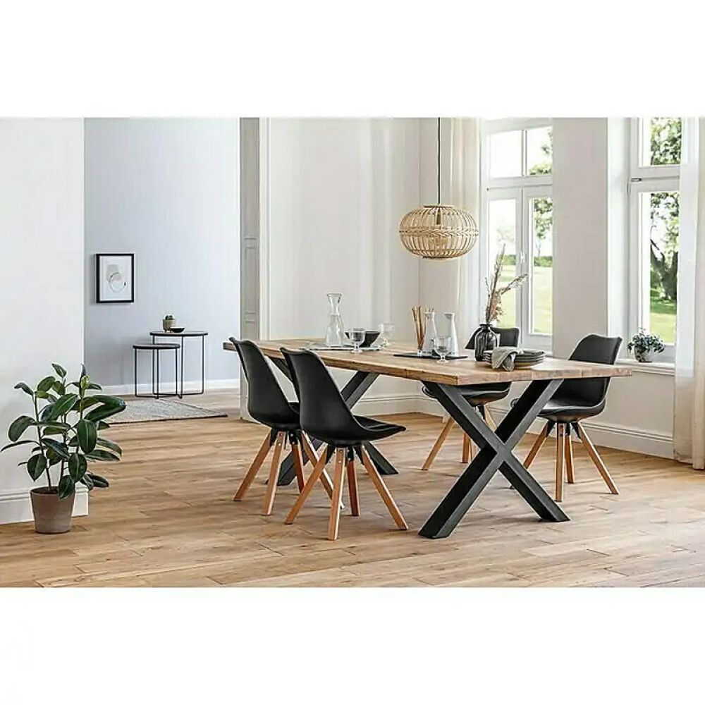 Pöydänjalat Pur Iternal Black Edition Strong X-malli 2 kpl