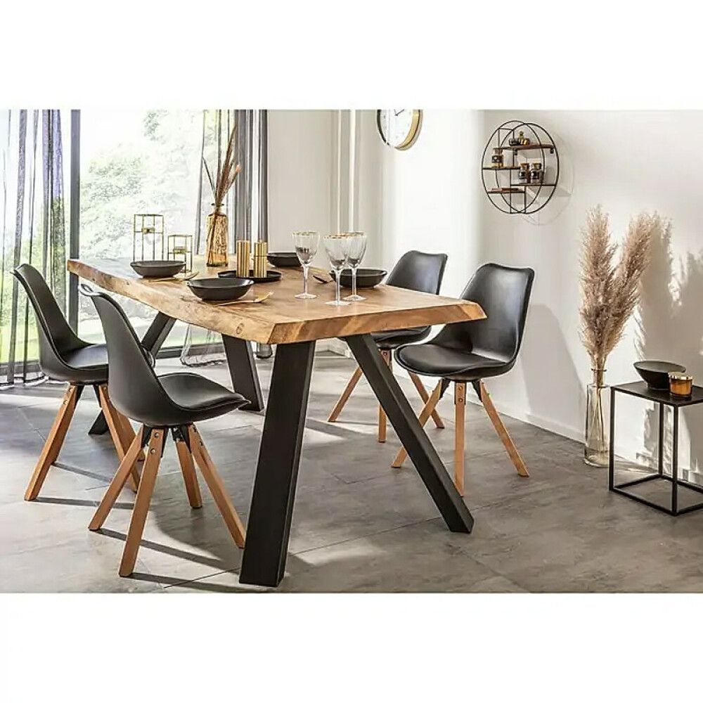 Pöydänjalat Pur Iternal Black Edition Strong V-malli 2 kpl