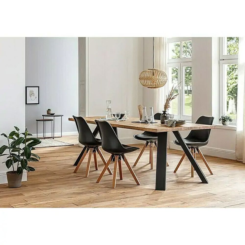 Pöydänjalat Pur Iternal Black Edition Strong V-malli 2 kpl